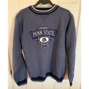 Penn State Nittany Lions Sweatshirt By Midwest Embroidery Size Medium Blue